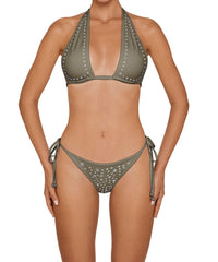 BSWS-T166 Versatile Studded Triangle Top With
Binding