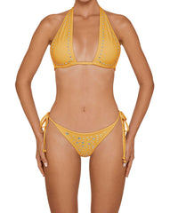 BSWS-T166 Versatile Studded Triangle Top With
Binding