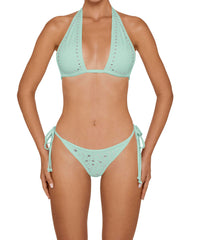 BSWS-T166 Versatile Studded Triangle Top With
Binding