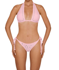 BSWS-T166 Versatile Studded Triangle Top With
Binding
