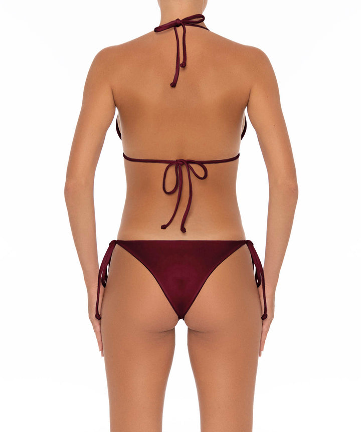 BSWS-B16 Low Rise Side Tie Bikini Bottom