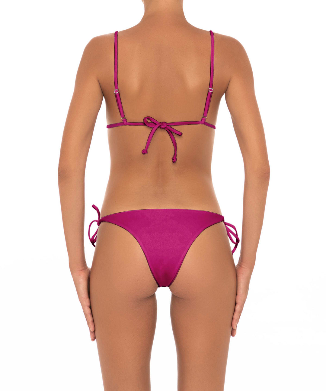 BSWS-B21 Low Rise Ring Side Tie Bikini Bottom