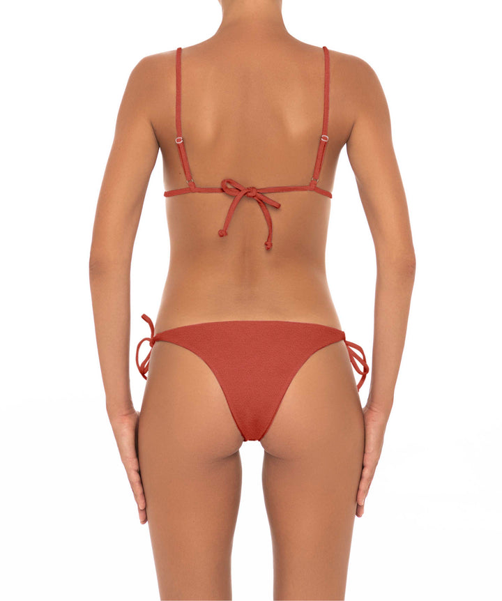 BSWS-B21 Low Rise Ring Side Tie Bikini Bottom