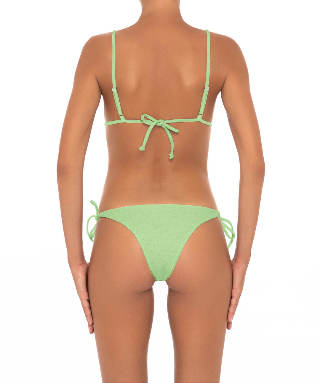 BSWS-B21 Low Rise Ring Side Tie Bikini Bottom