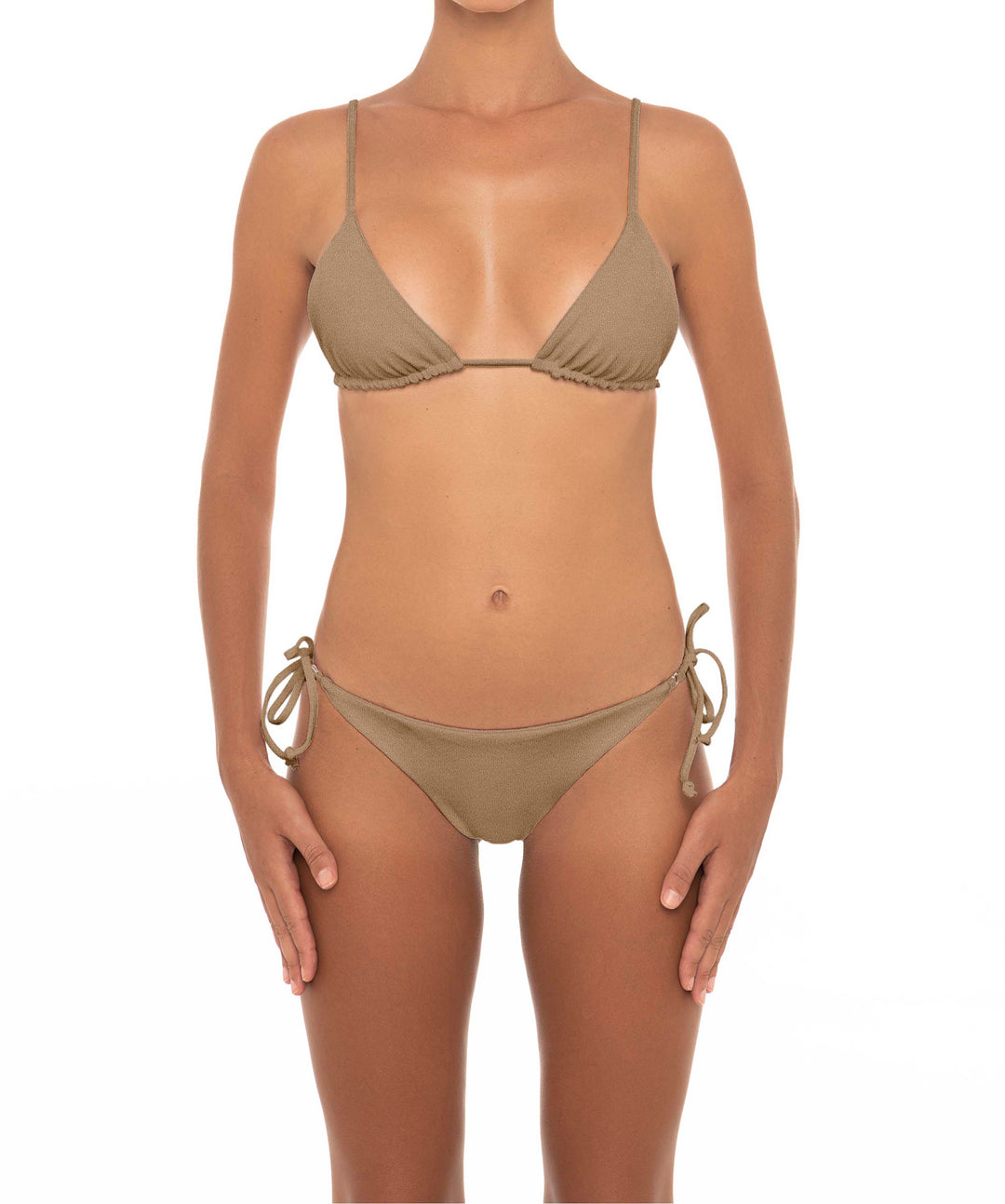 BSWS-B21 Low Rise Ring Side Tie Bikini Bottom