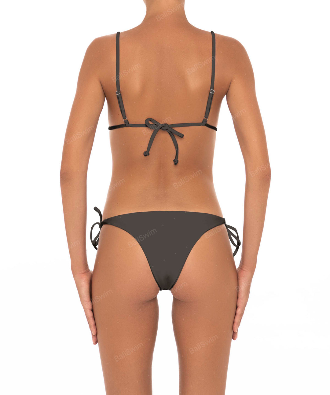 BSWS-B21 Low Rise Ring Side Tie Bikini Bottom