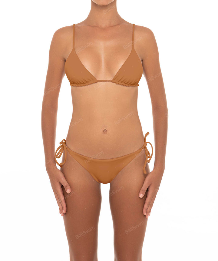 BSWS-B21 Low Rise Ring Side Tie Bikini Bottom