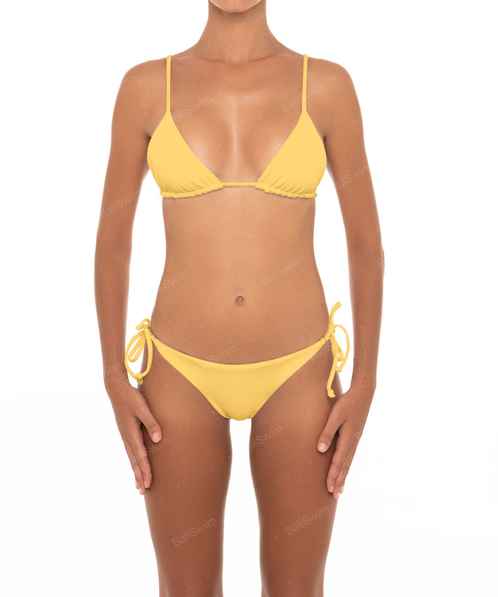 BSWS-B21 Low Rise Ring Side Tie Bikini Bottom
