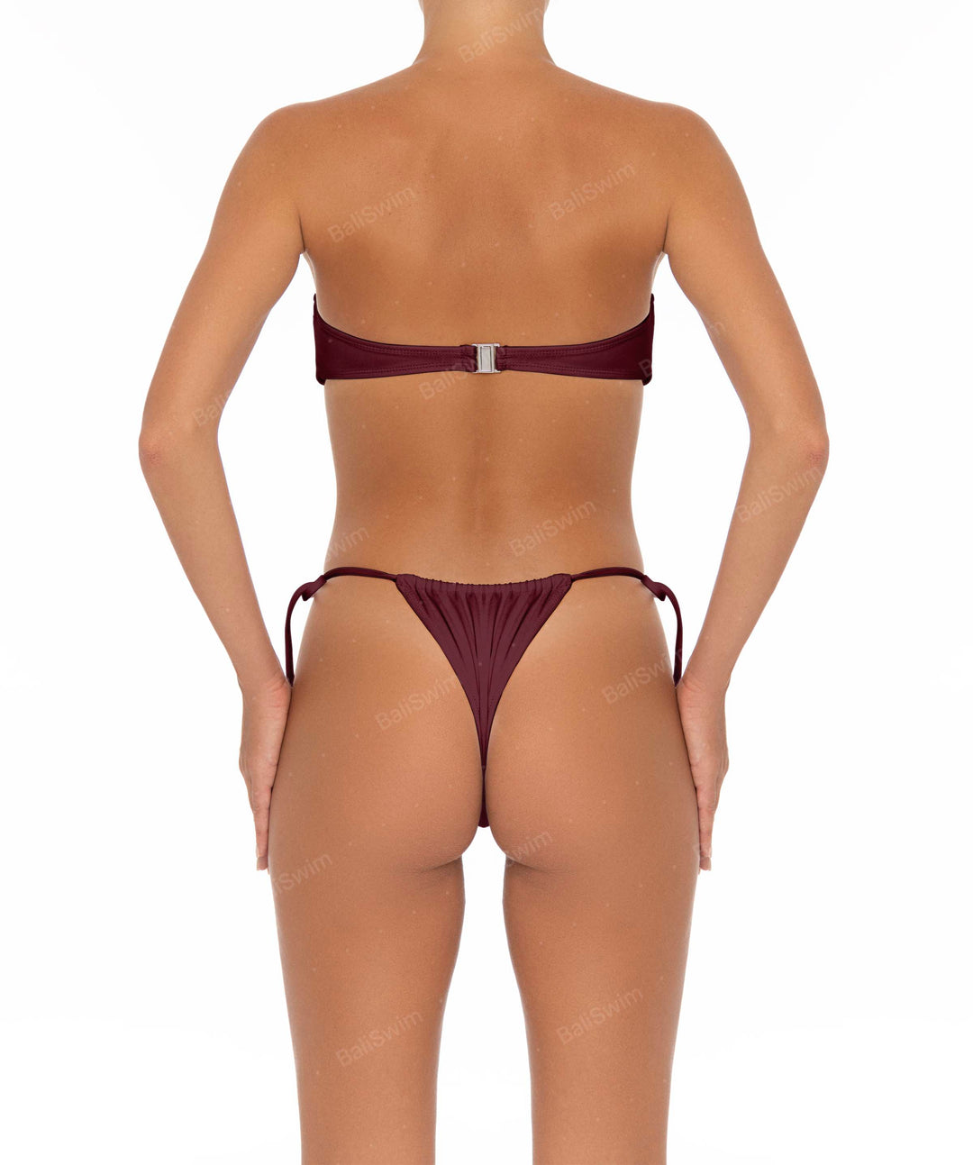 BSWS-T34 V-Wire Bandeau Bikini Top