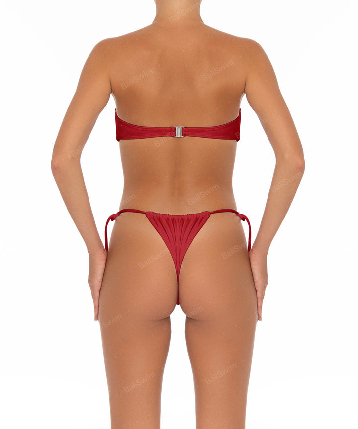 BSWS-T34 V-Wire Bandeau Bikini Top