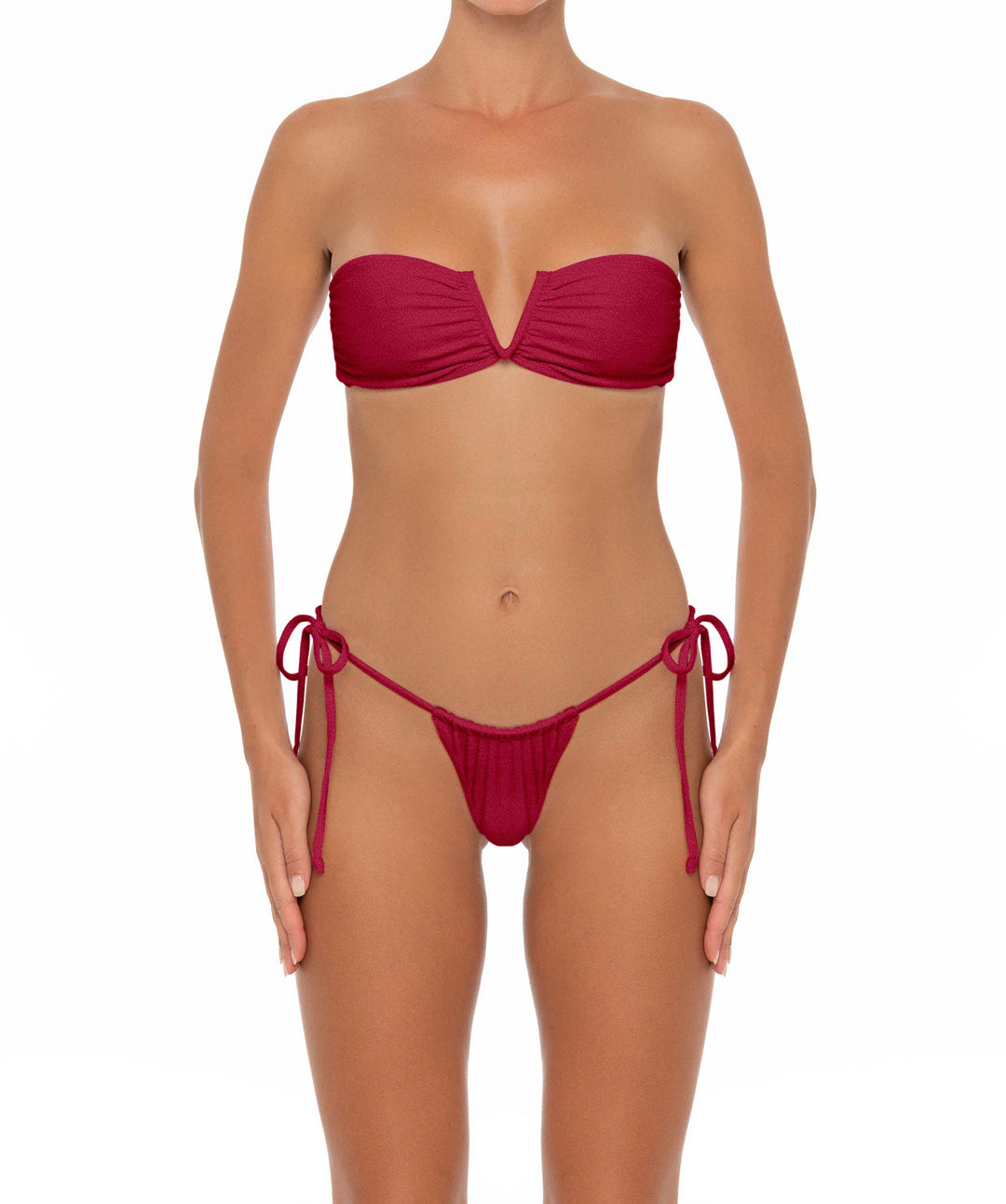 BSWS-B34 Tunnel Side Tie Bikini Bottom