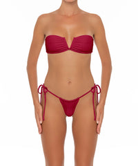 BSWS-T34 V-Wire Bandeau Bikini Top