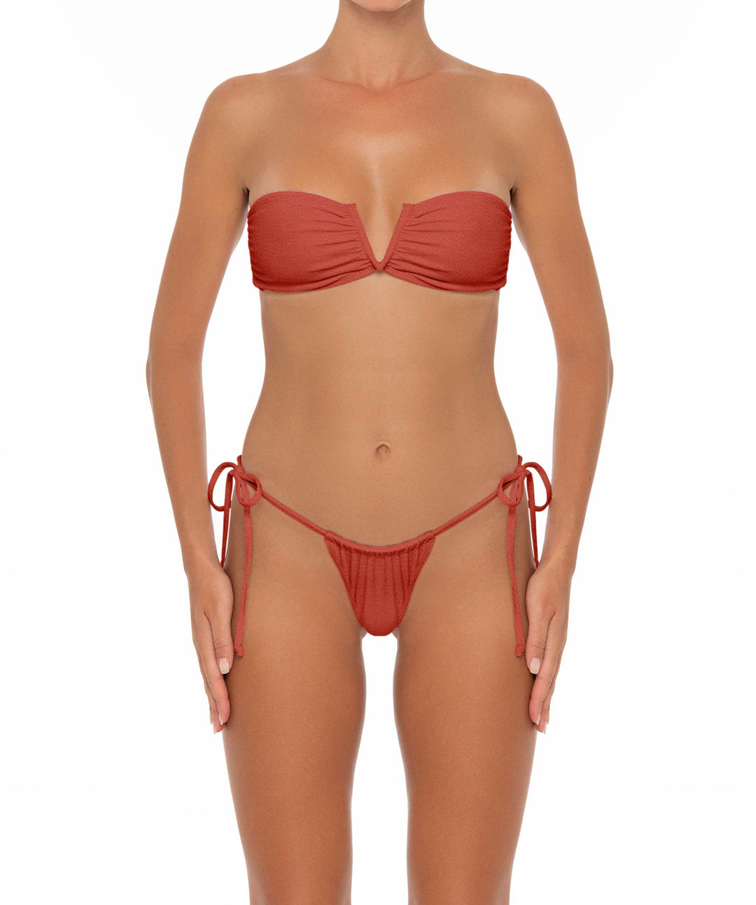 BSWS-T34 V-Wire Bandeau Bikini Top