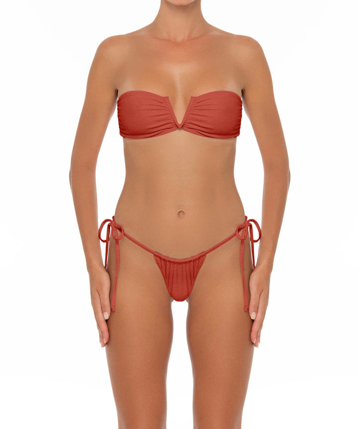 BSWS-T34 V-Wire Bandeau Bikini Top