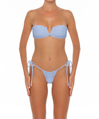 BSWS-T34 V-Wire Bandeau Bikini Top