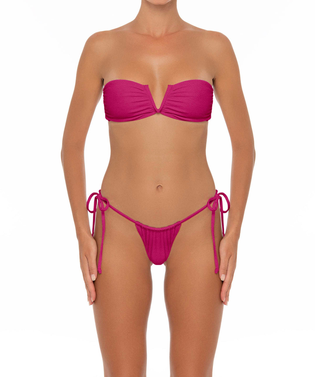 BSWS-B34 Tunnel Side Tie Bikini Bottom