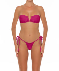 BSWS-T34 V-Wire Bandeau Bikini Top