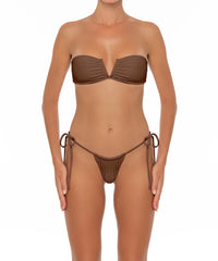 BSWS-T34 V-Wire Bandeau Bikini Top