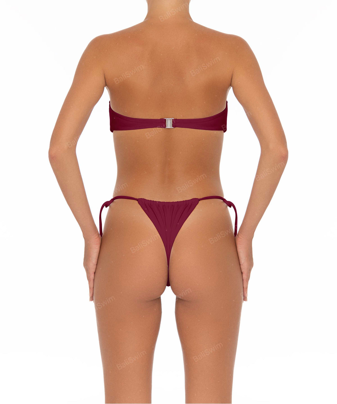 BSWS-T34 V-Wire Bandeau Bikini Top