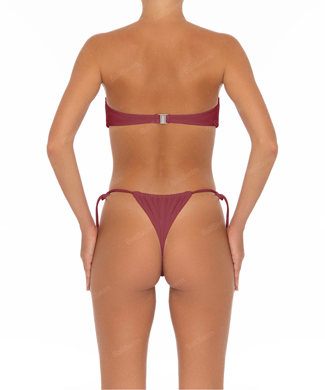 BSWS-T34 V-Wire Bandeau Bikini Top