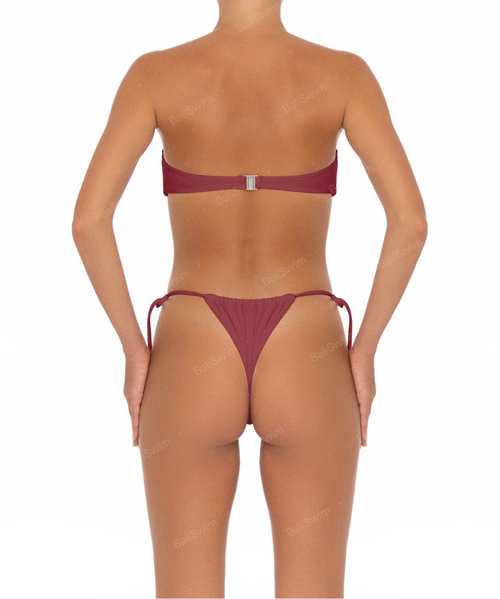 BSWS-T34 V-Wire Bandeau Bikini Top
