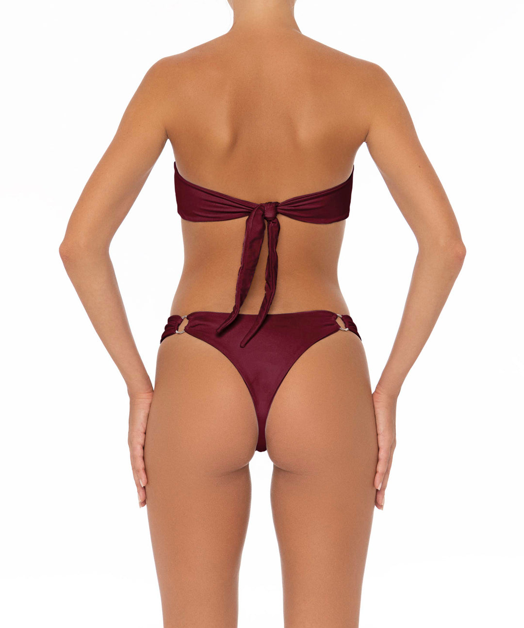 BSWS-T35 O-Ring Bandeau Bikini Top