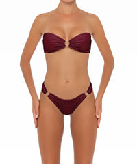 BSWS-T35 O-Ring Bandeau Bikini Top
