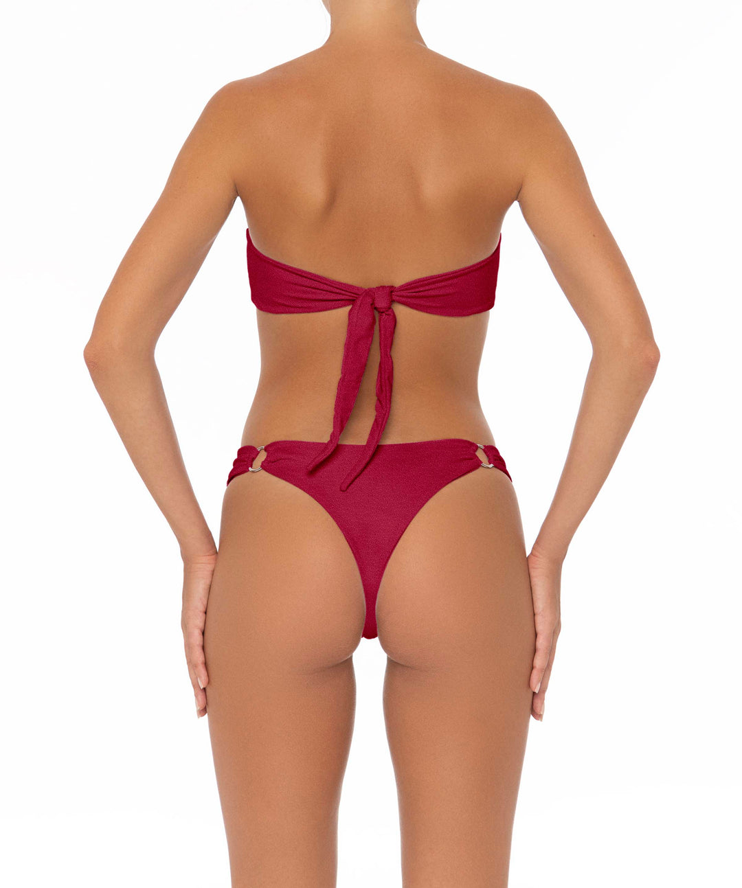 BSWS-T35 O-Ring Bandeau Bikini Top
