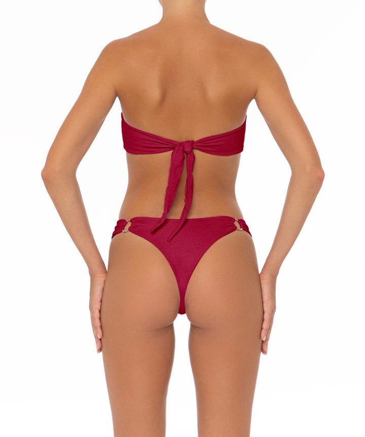 BSWS-T35 O-Ring Bandeau Bikini Top