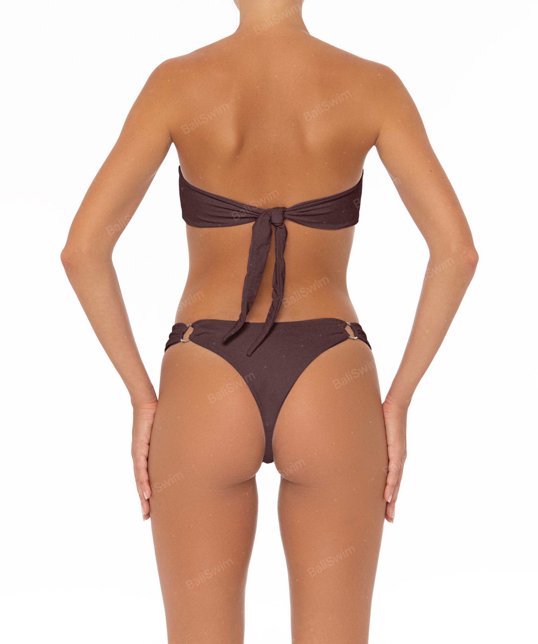 BSWS-T35 O-Ring Bandeau Bikini Top