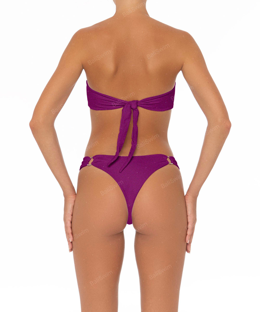BSWS-T35 O-Ring Bandeau Bikini Top