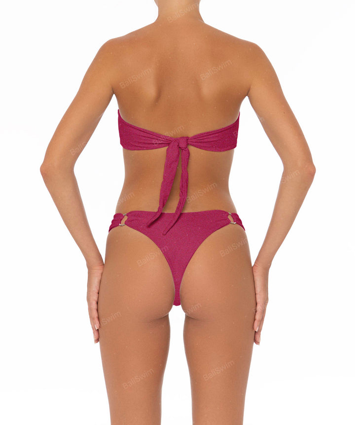 BSWS-T35 O-Ring Bandeau Bikini Top