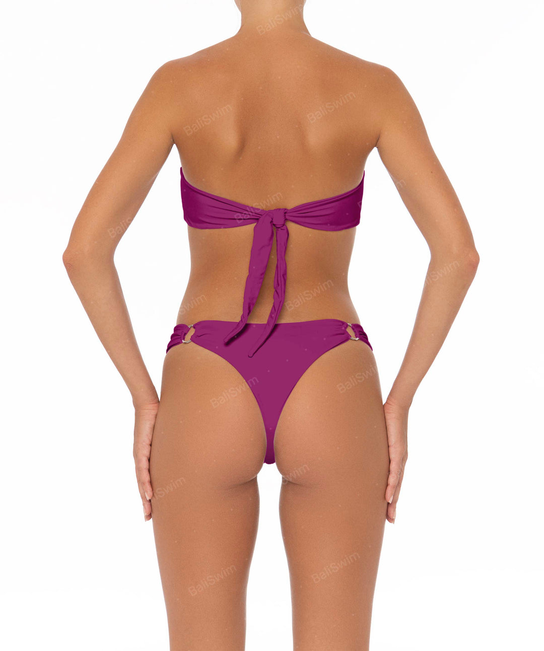 BSWS-T35 O-Ring Bandeau Bikini Top