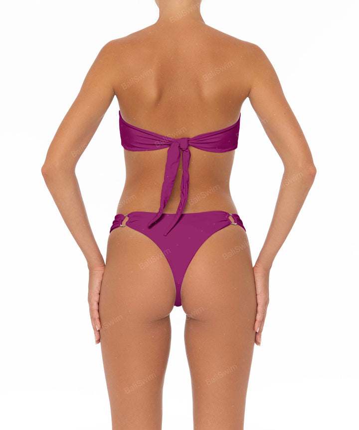 BSWS-T35 O-Ring Bandeau Bikini Top