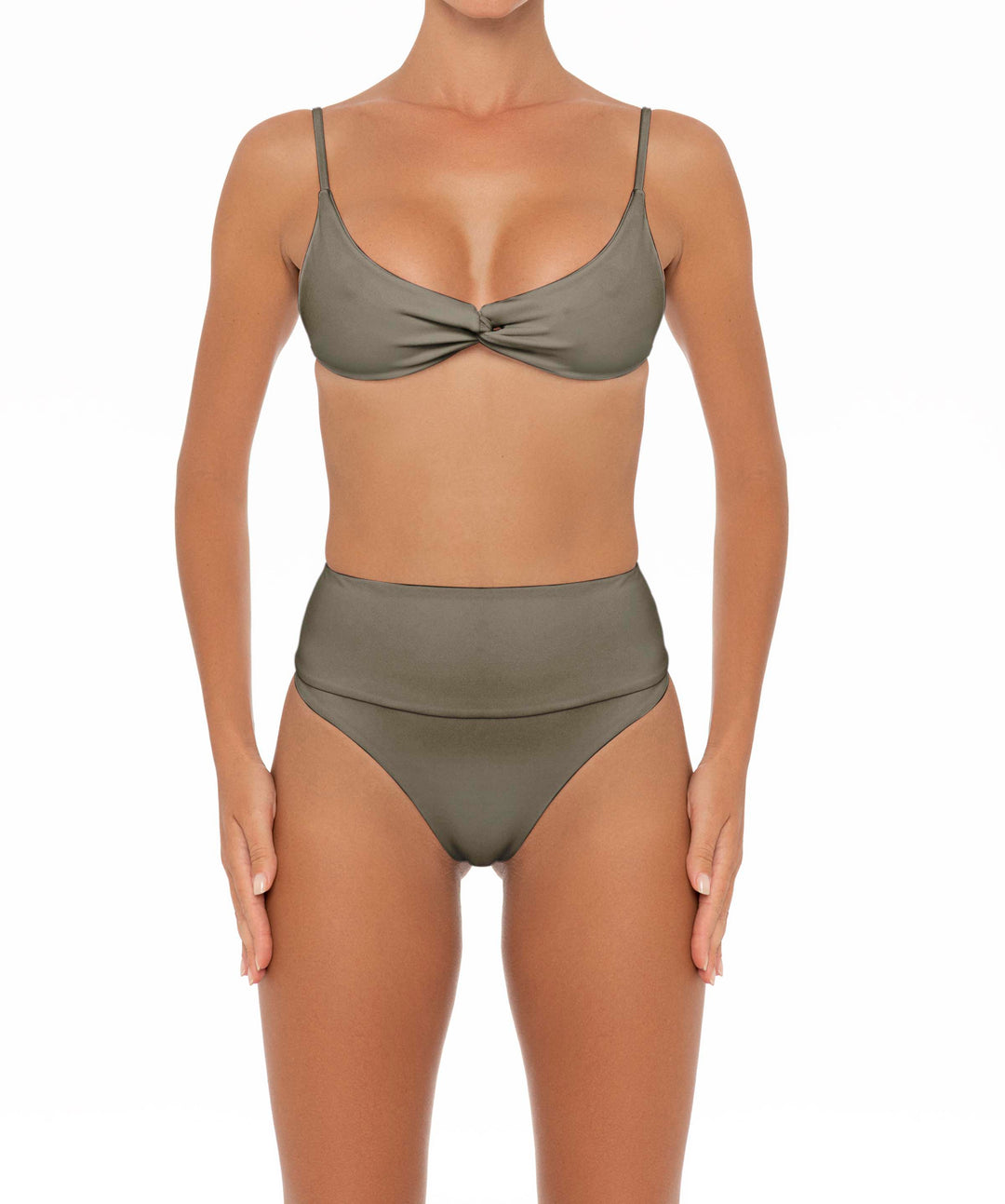 BSWS-T37 Chain Knotted Bikini Top