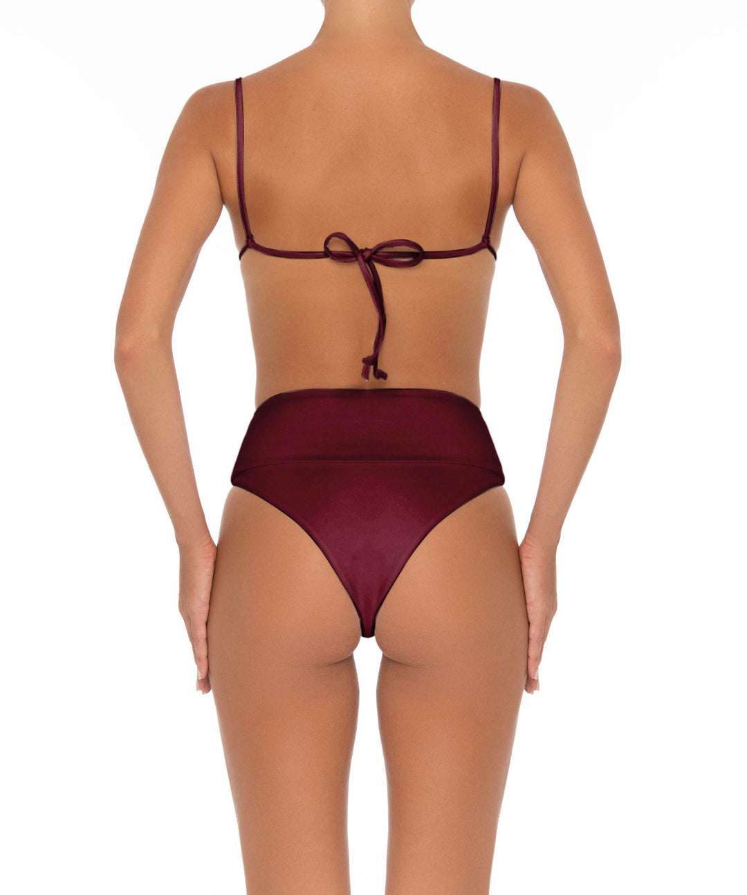 BSWS-T37 Chain Knotted Bikini Top