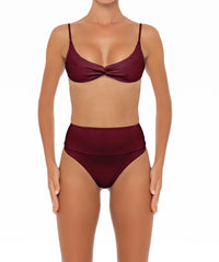 BSWS-T37 Chain Knotted Bikini Top