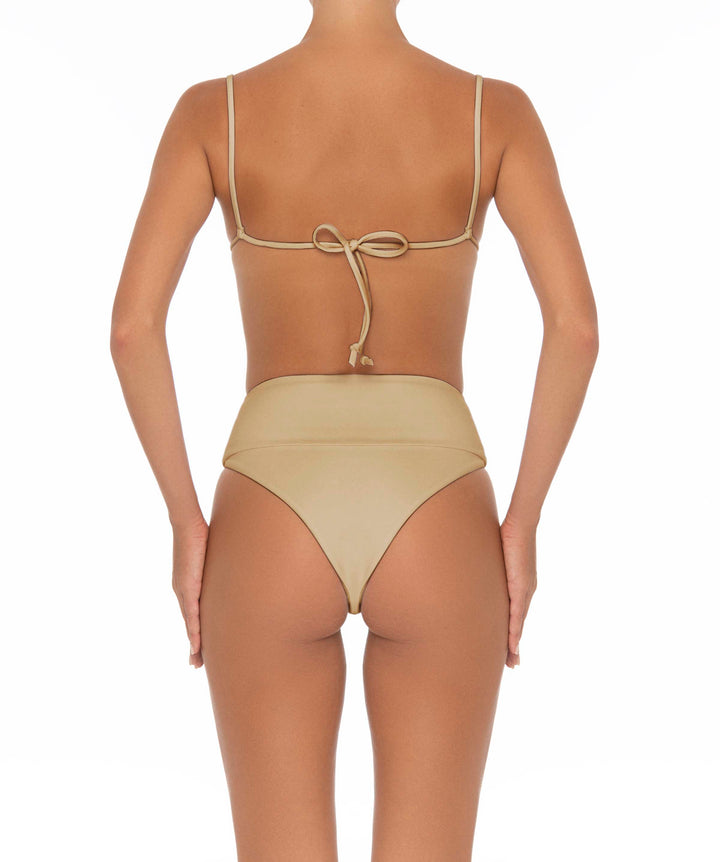 BSWS-B37 High Waisted Wide Band Bikini Bottom