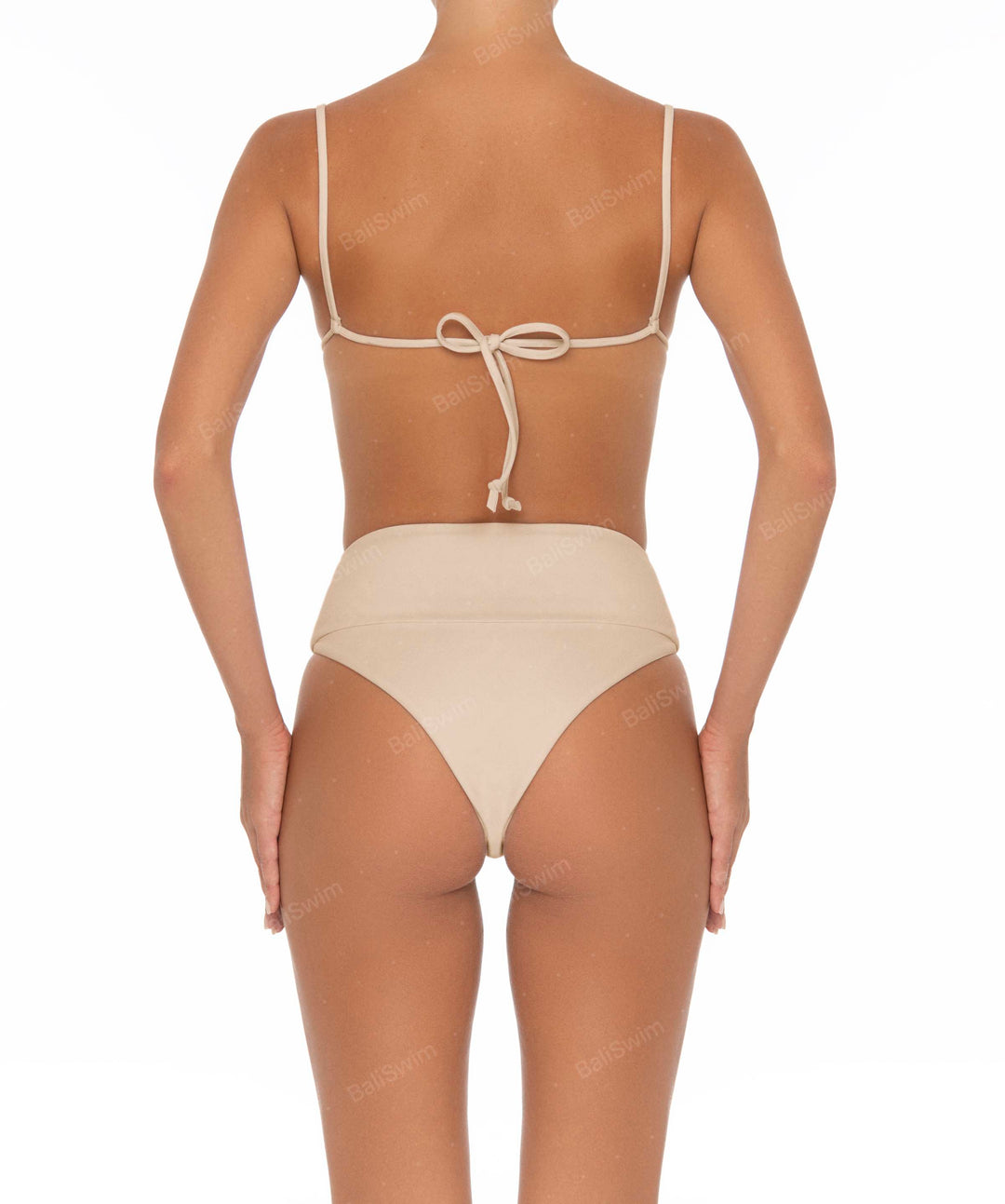 BSWS-T37 Chain Knotted Bikini Top