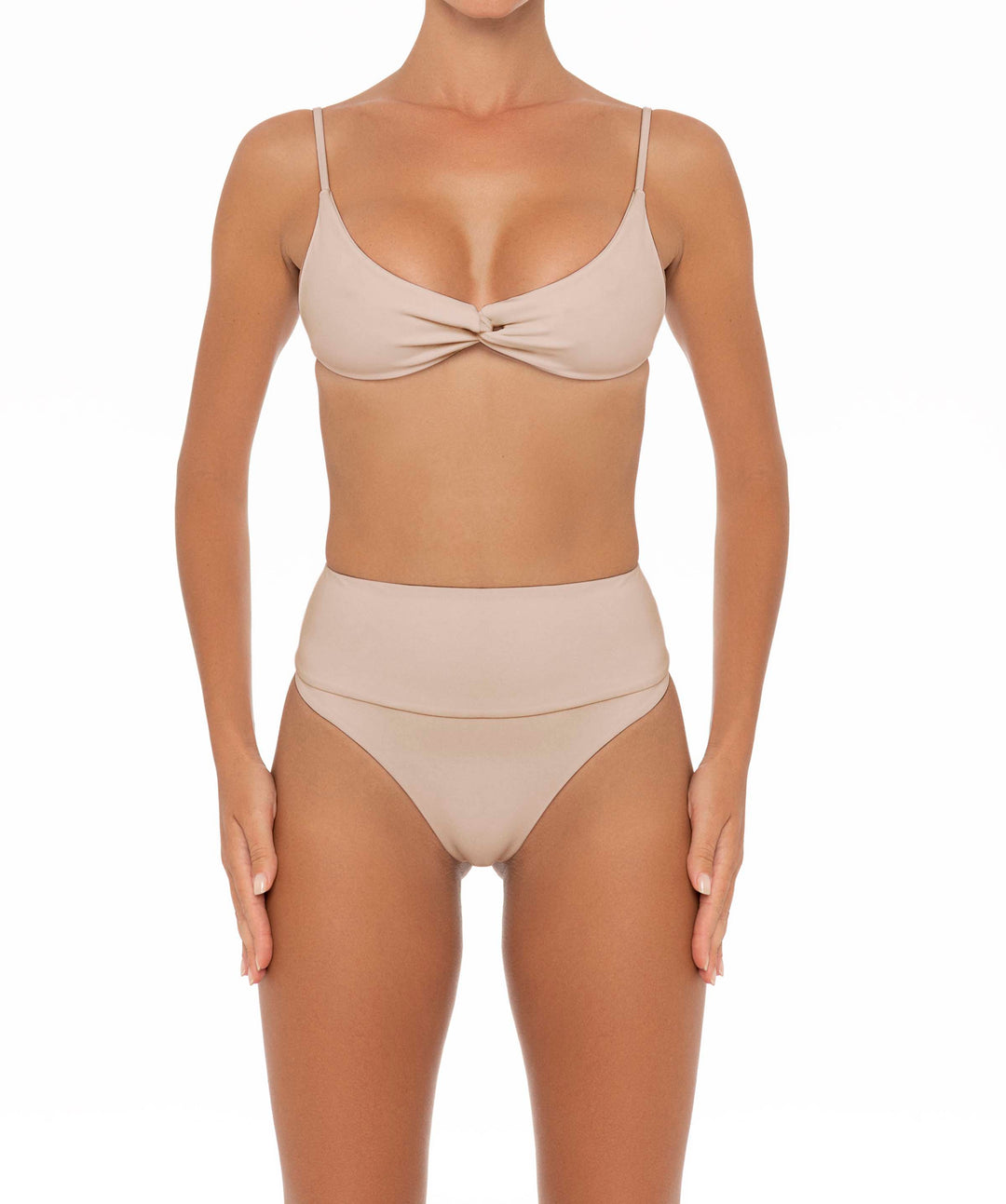 BSWS-T37 Chain Knotted Bikini Top
