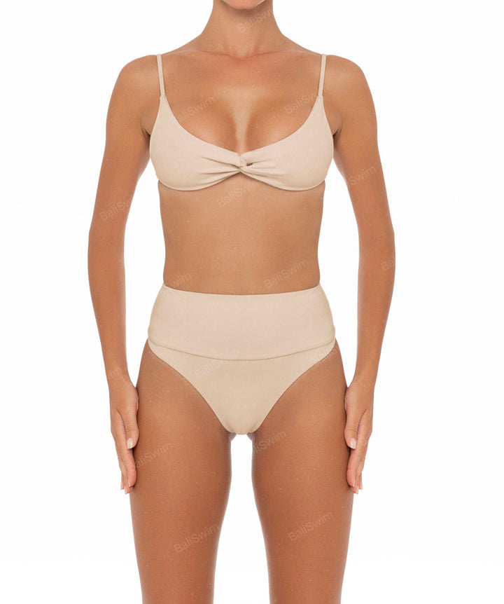 BSWS-T37 Chain Knotted Bikini Top