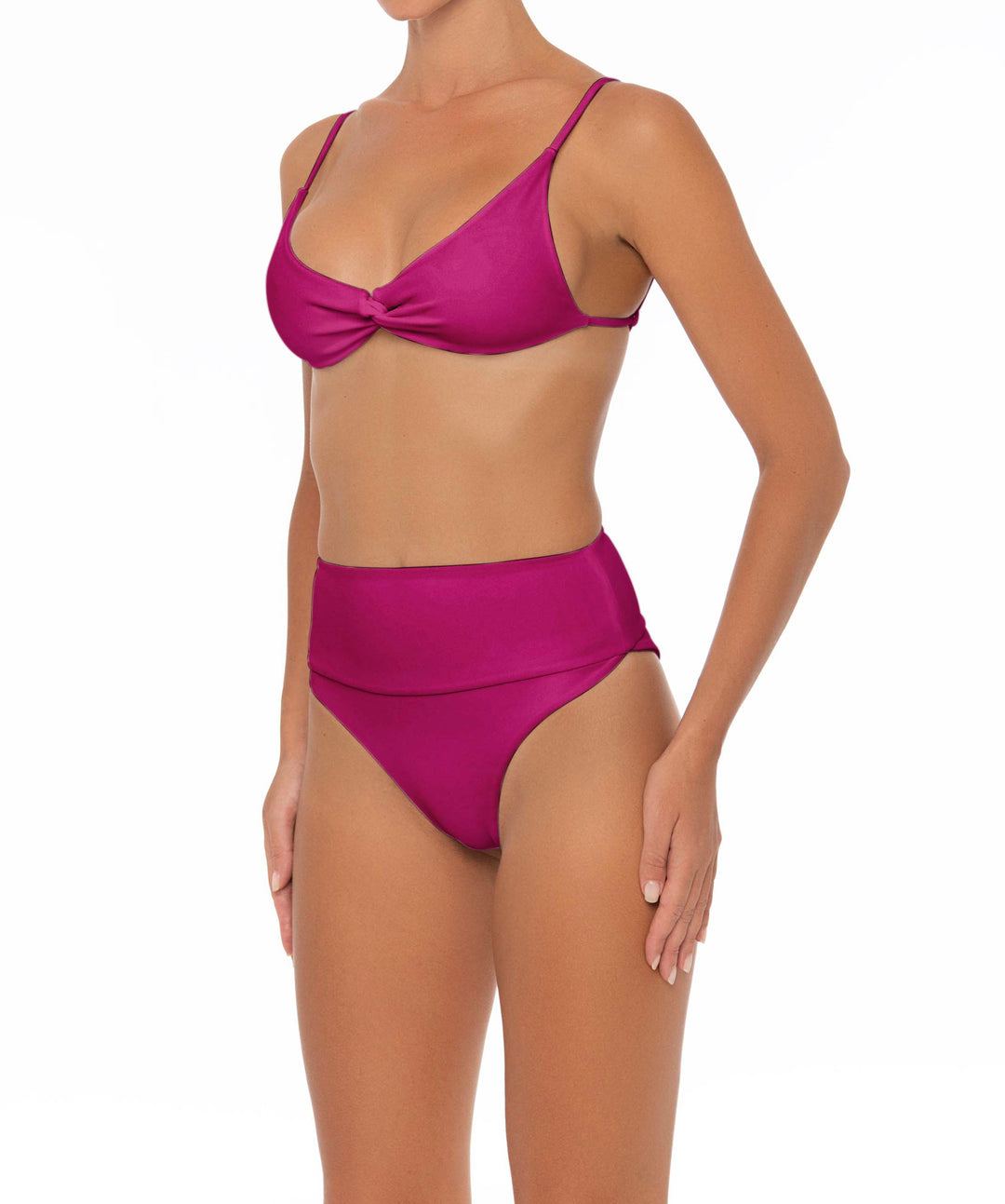 BSWS-T37 Chain Knotted Bikini Top