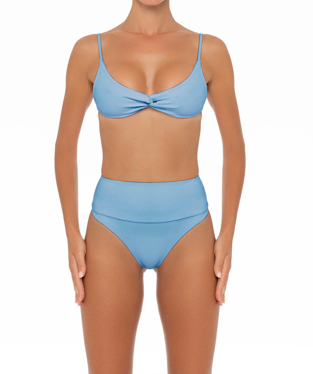 BSWS-T37 Chain Knotted Bikini Top
