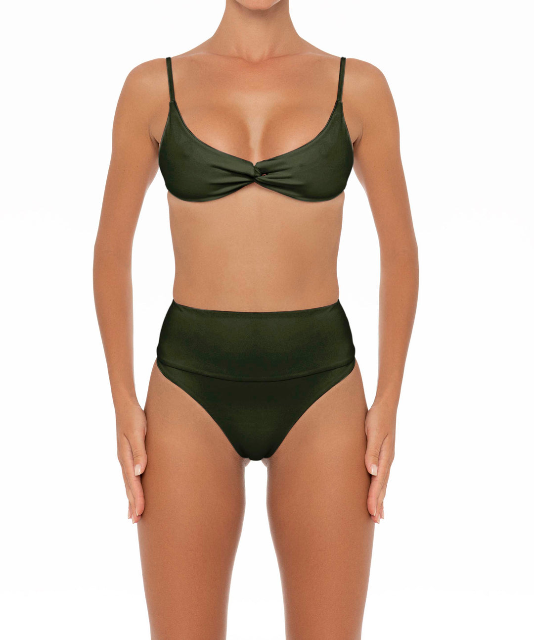 BSWS-T37 Chain Knotted Bikini Top