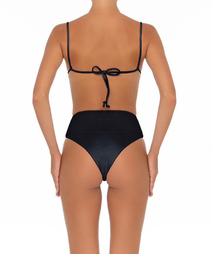 BSWS-B37 High Waisted Wide Band Bikini Bottom