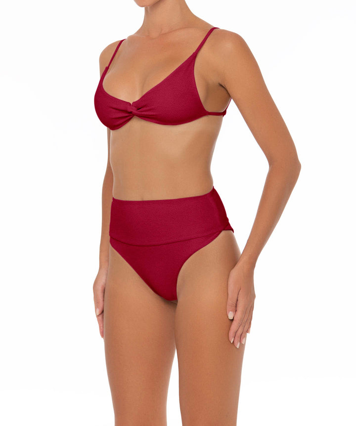 BSWS-T37 Chain Knotted Bikini Top