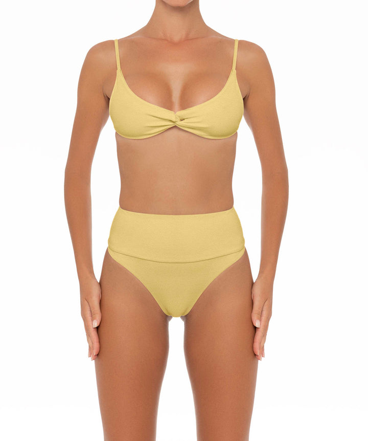 BSWS-B37 High Waisted Wide Band Bikini Bottom