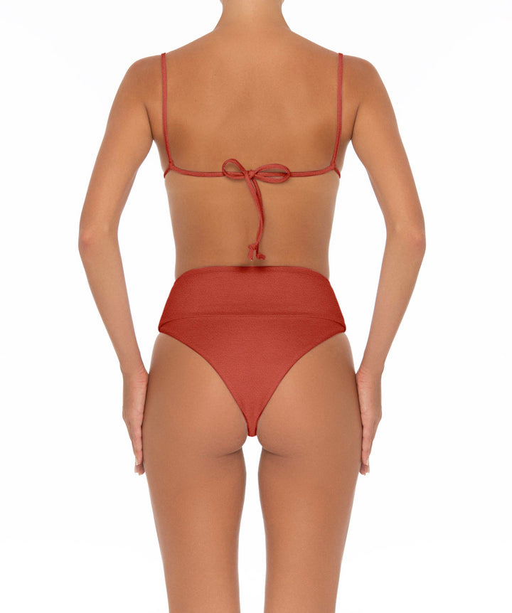 BSWS-B37 High Waisted Wide Band Bikini Bottom