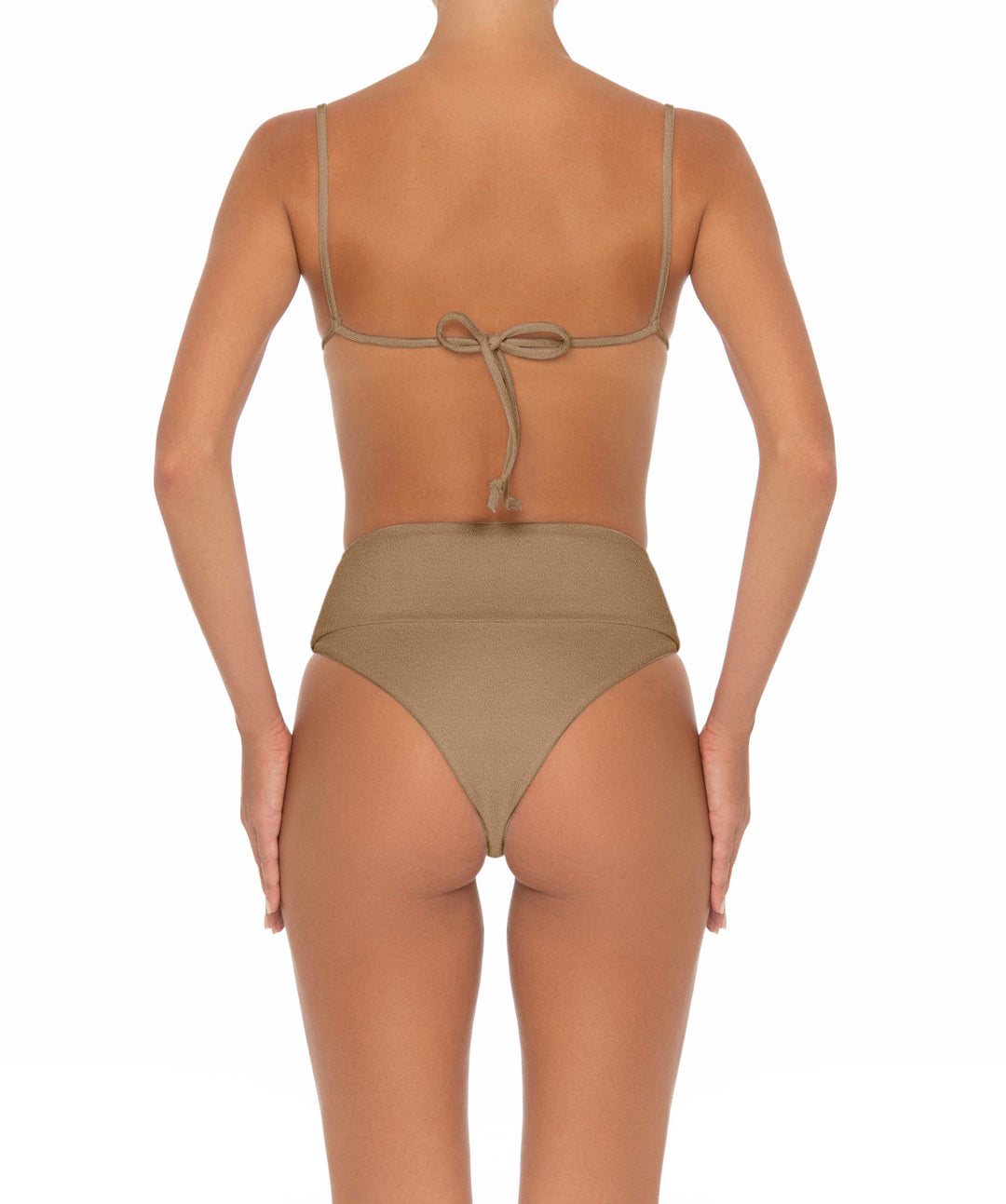 BSWS-T37 Chain Knotted Bikini Top