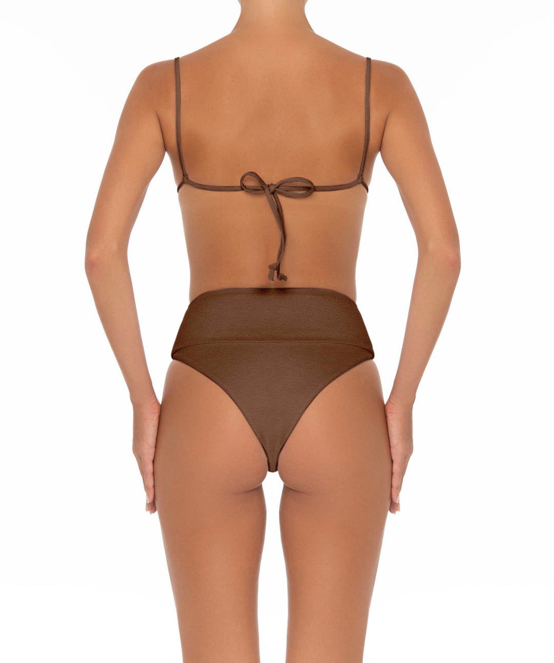 BSWS-T37 Chain Knotted Bikini Top